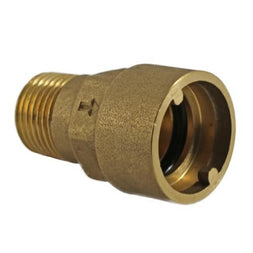 1/2" Brass Straight Bayonet Connector