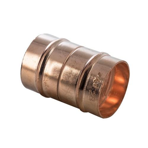 COPPER SOLDER RING STRAIGHT COUPLER