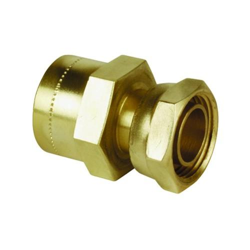 COPPER PUSH FIT STRAIGHT TAP CONNECTOR.