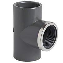 uPVC Plain/Threaded Reinforced Tee